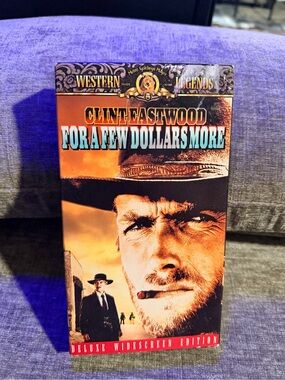 For a Few Dollars More VHS Deluxe Widescreen Edition MGM Western Legends